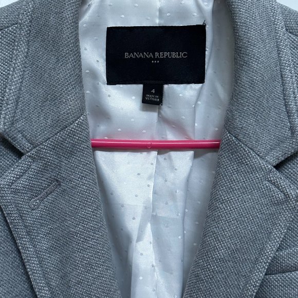 Banana Republic Gray Academy Blazer - Picture 1 of 8